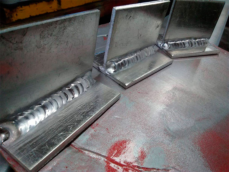 TIG welding aluminyo seams