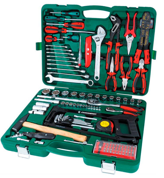 Professional tool kit Stankoimport NAB.12.14.105