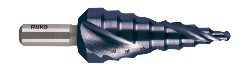HSS-TiAIN steel drill