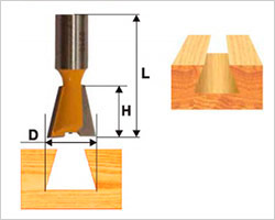 Dovetail Groove Cutter