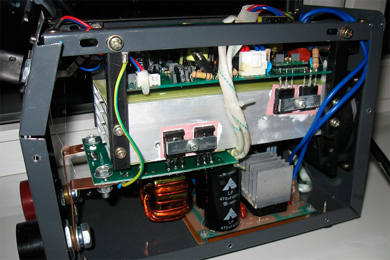 Inverter with IGBT Transistors