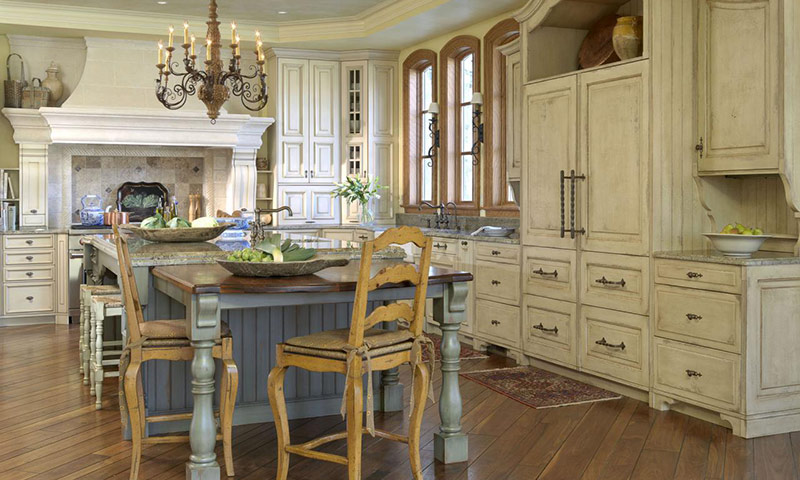 Interior da cozinha em estilo provençal - os segredos da criação