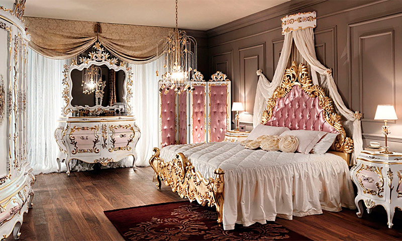 Ang estilo ng Rococo sa interior at ang paggamit nito