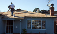 Preparazione del tetto per piastrelle flessibili