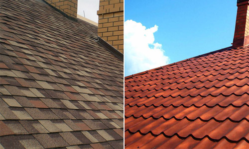 What is better metal tile or soft roof