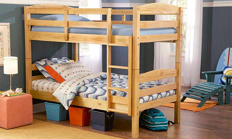 Comment faire un lit superposé pour enfants avec vos propres mains en bois