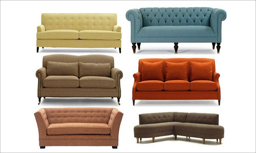 Tipos de sofás