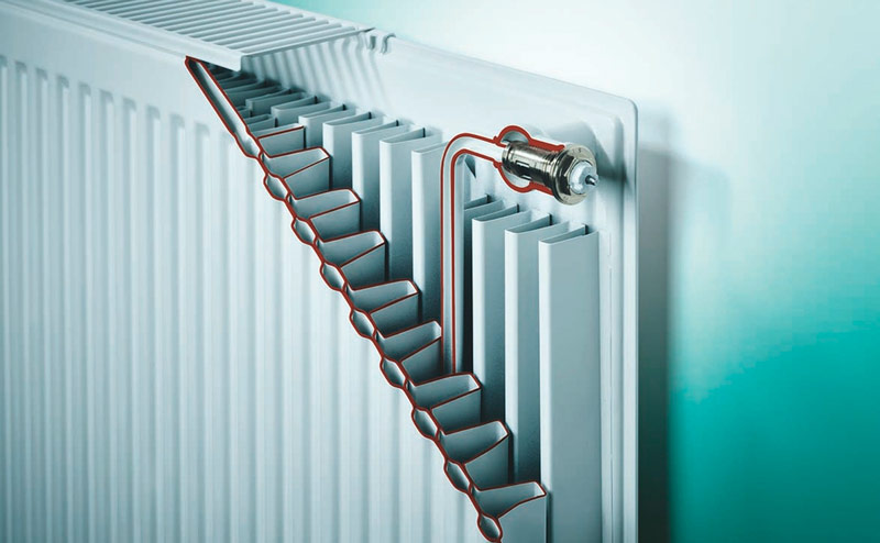 Sekcijveida tērauda paneļu sildīšanas radiators