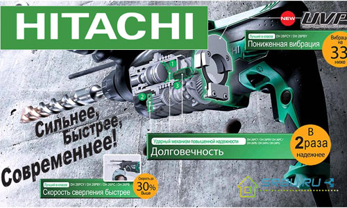 Martelos perfuradores Hitachi