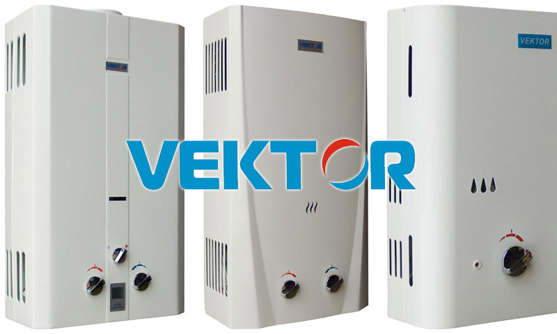Vector máy nước nóng khí - đánh giá và khuyến nghị