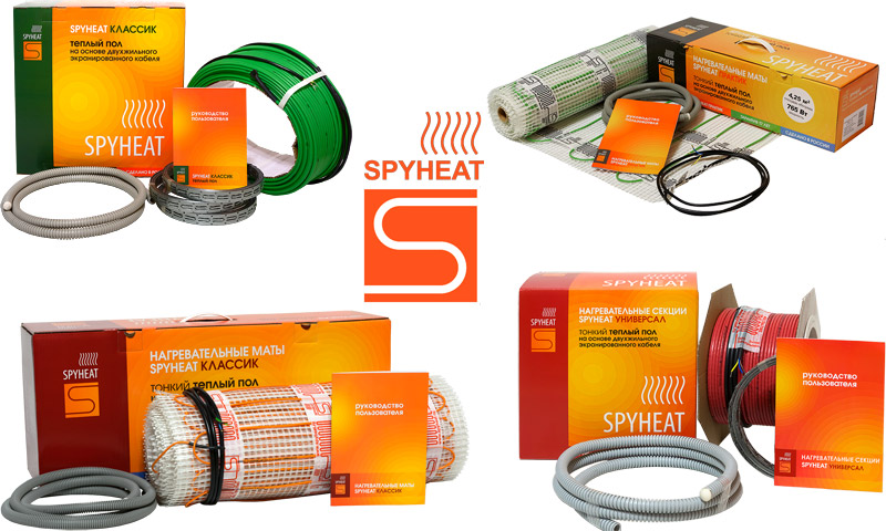 Подово отопление Spyheat - прегледи и препоръки за тяхната употреба