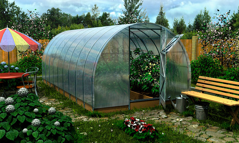 Cellular polycarbonate greenhouse - mga pagsusuri sa paggamit nito