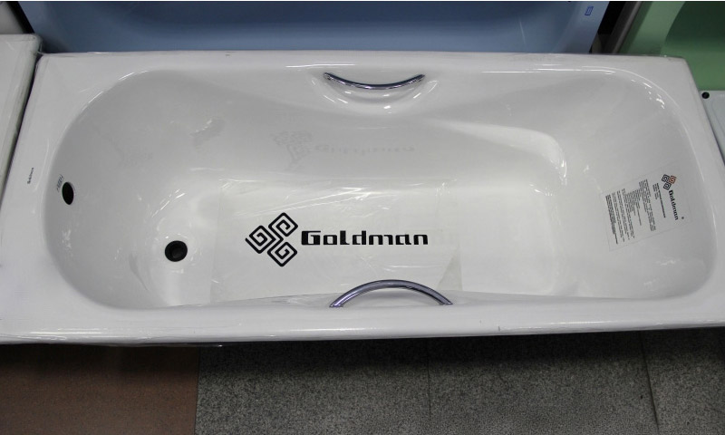 Mga pagsusuri sa mga opinyon ng mga bisita tungkol sa mga cast-iron bathtubs Goldman