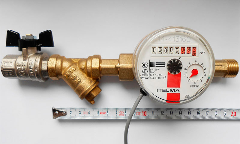 Itelma water meter - comentários sobre o uso