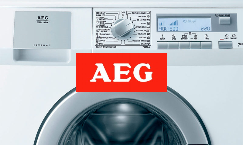 Máy giặt AEG - đánh giá của các chuyên gia và người dùng