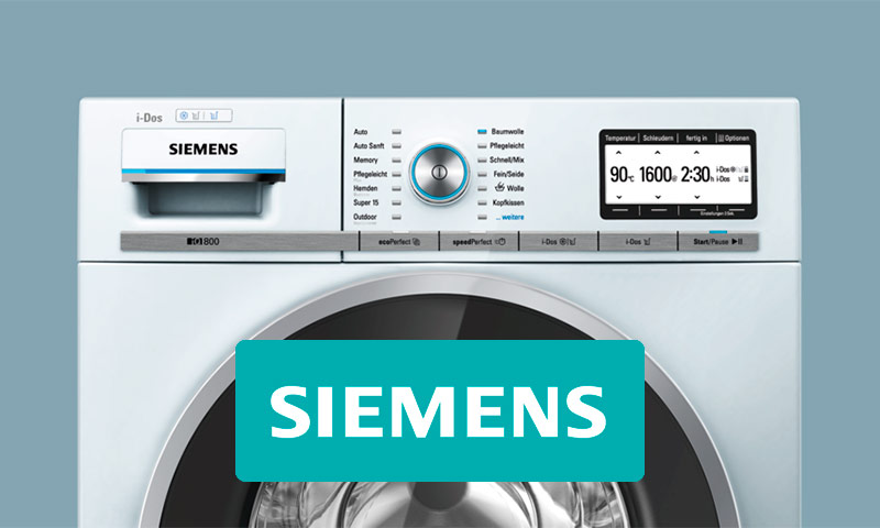 Mga washing machine ng Siemens - mga eksperto na pagsusuri