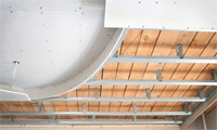 Εγκατάσταση οροφής γυψοσανίδας