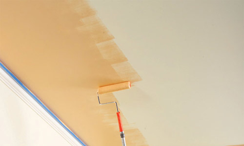 Боядисване на тавана
