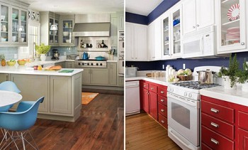 Как да използвате цветове в интериора на кухнята