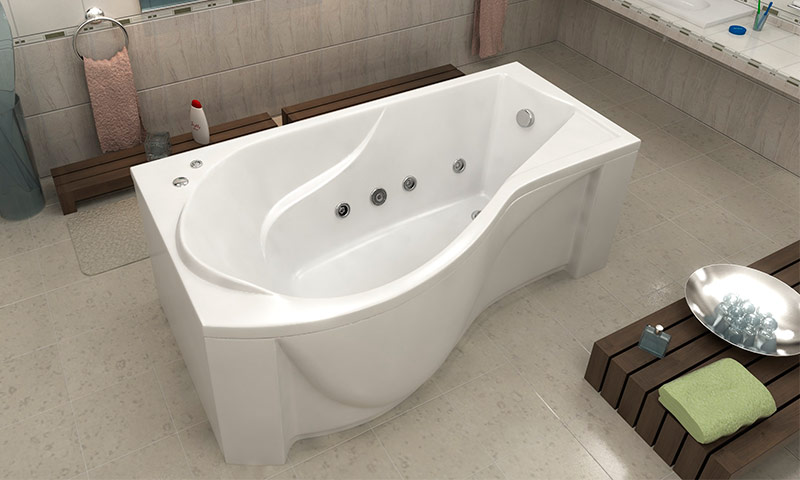 Pinakamahusay na acrylic bathtubs - mga ranggo ng modelo