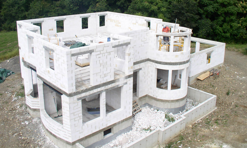 Porózus beton blokkok, azok előnyei és hátrányai