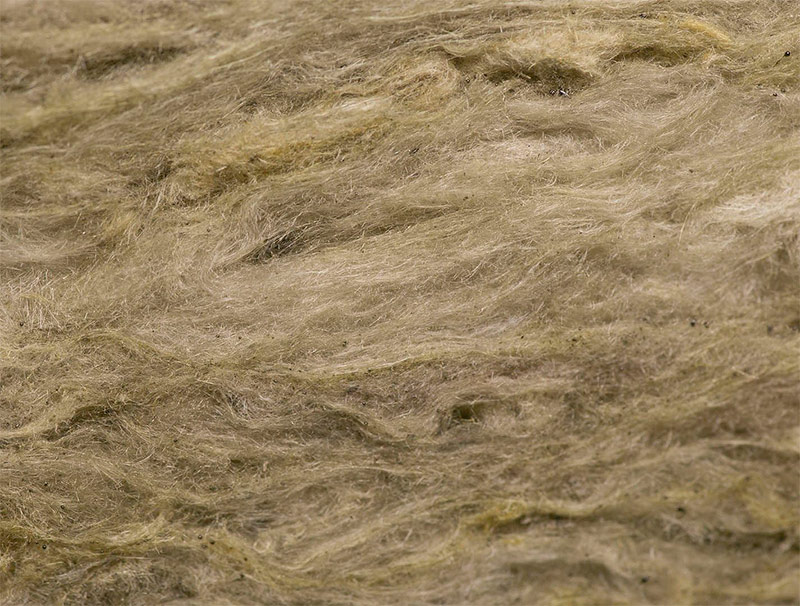 Fibres de laine de roche