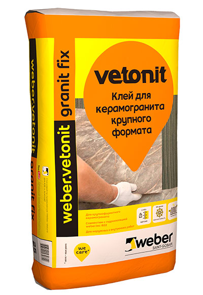 Фикс на Weber Vetonit Granit Fix