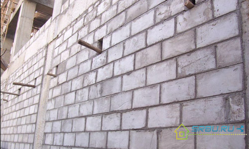 Putu betona bloku raksturojums