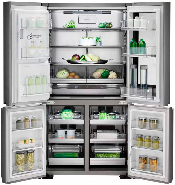 Refrigeradores com várias portas