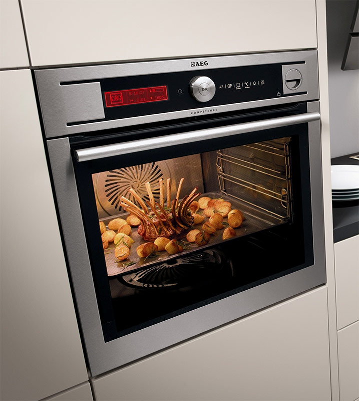 Independent electric built-in oven