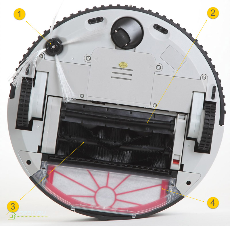 Ang aparato ng bahagi ng paglilinis ng robot vacuum cleaner