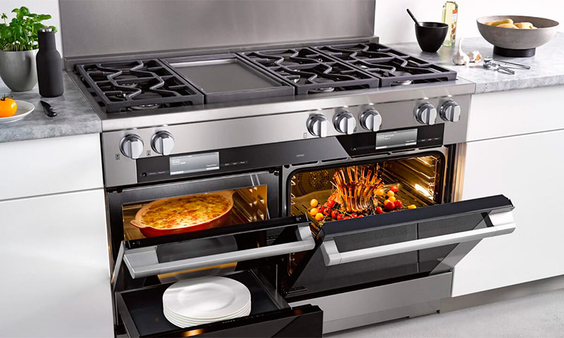 Melhores fogões a gás com classificação de forno elétrico